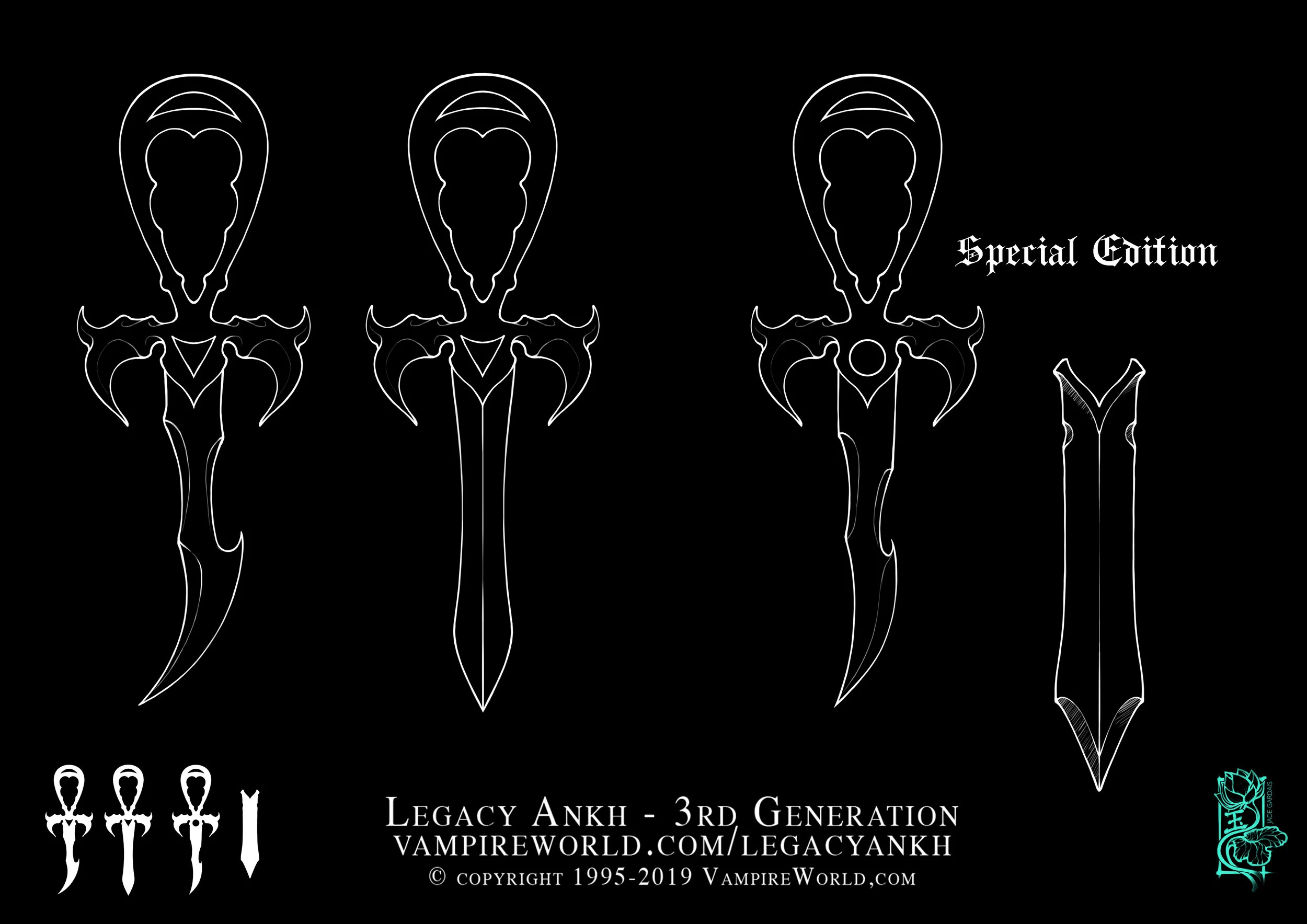 Vampire Legacy Ankh 3rd Gen - first finances raised for the Suicide Prevention LifeLine!