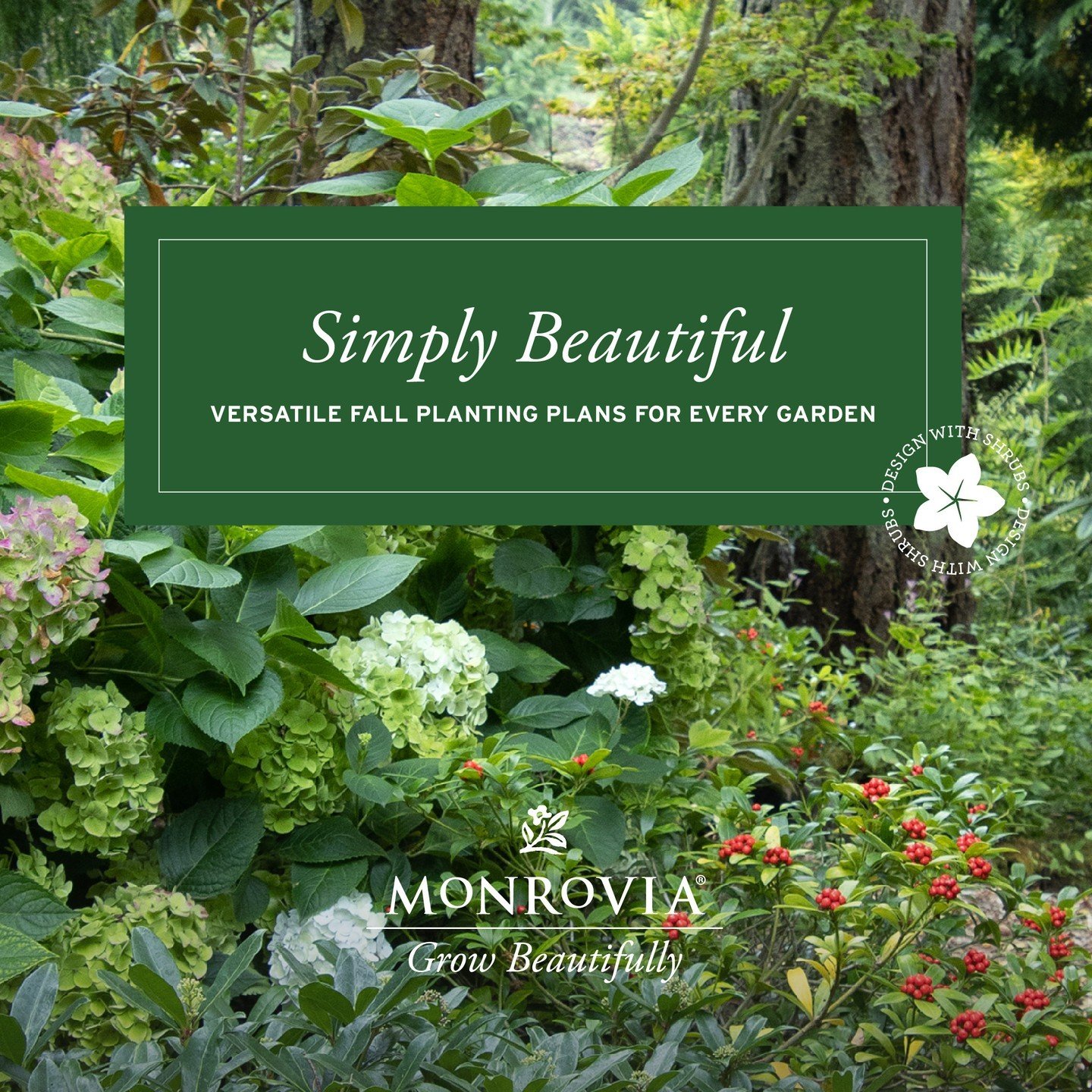 Simply Beautiful! The name of this gorgeous (and free!) #gardendesign guide from @MonroviaPlants says it all. You can get it at Monrovia.com. 

Psst: The #gardenplans and lessons are versatile enough to be used in any space or season! Use this to jum