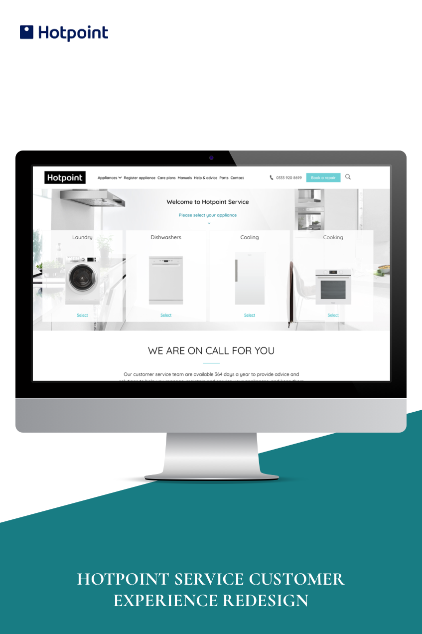 HOTPOINT SERVICE CUSTOMER EXPERIENCE REDESIGN