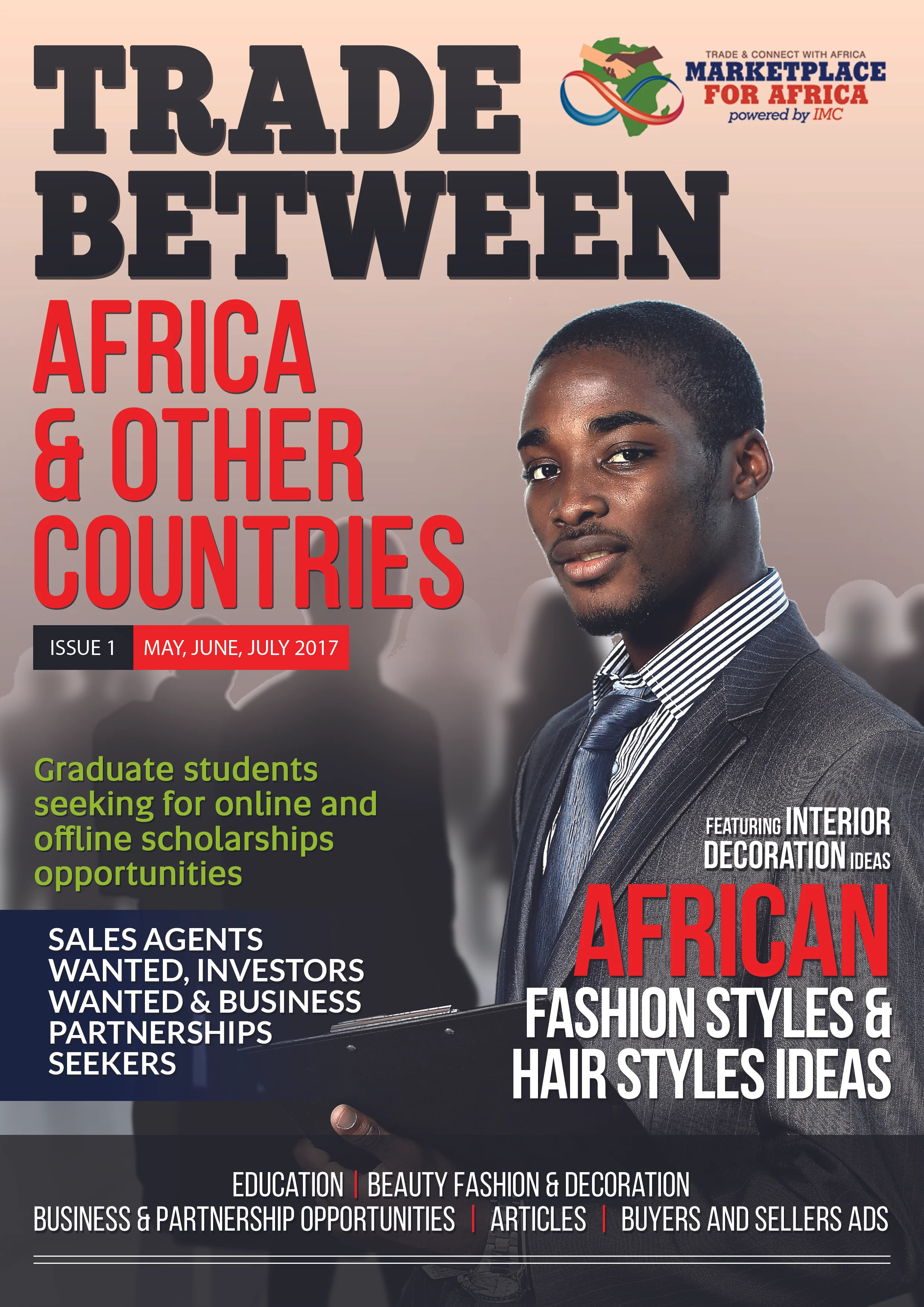 Save The Date: 20th May 2017 is the Release Date of the First Edition of Trade Between Africa and Other Countries Magazine
