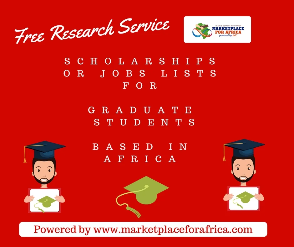 Scholarships for Graduate African Students