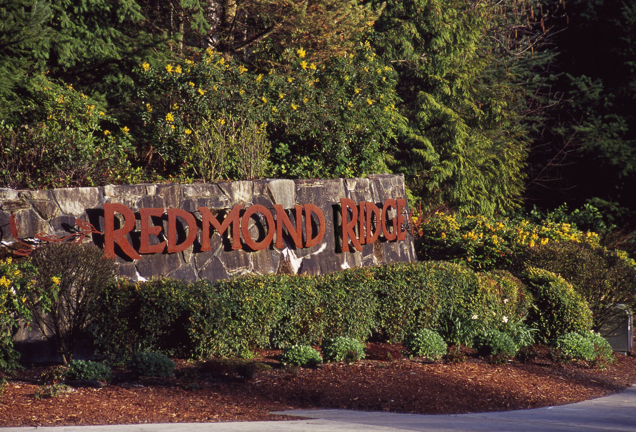 Redmond Ridge Sign