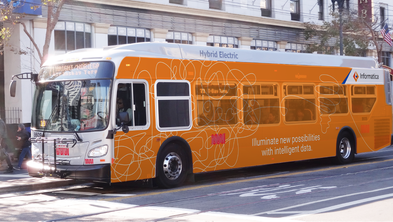 Bus wrap