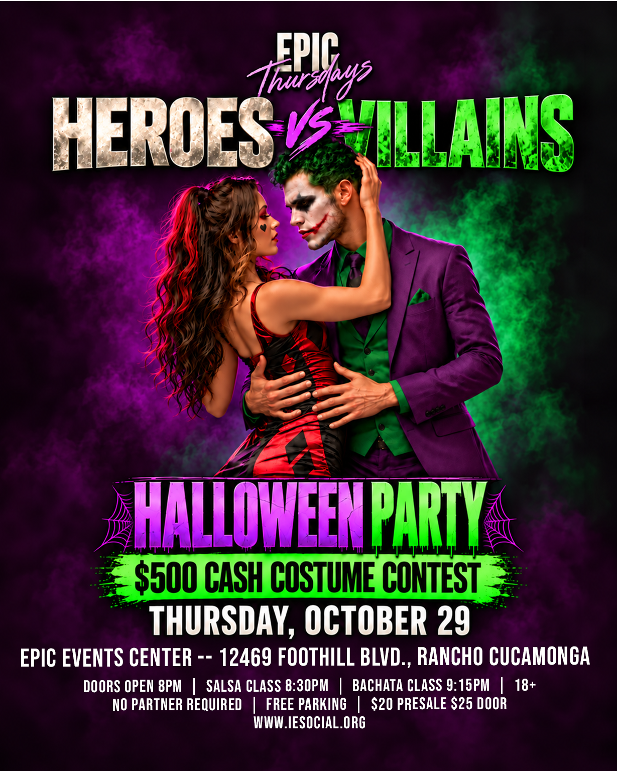 EPIC 10.29.2026 Heroes vs Villains Dancer Flyer.png