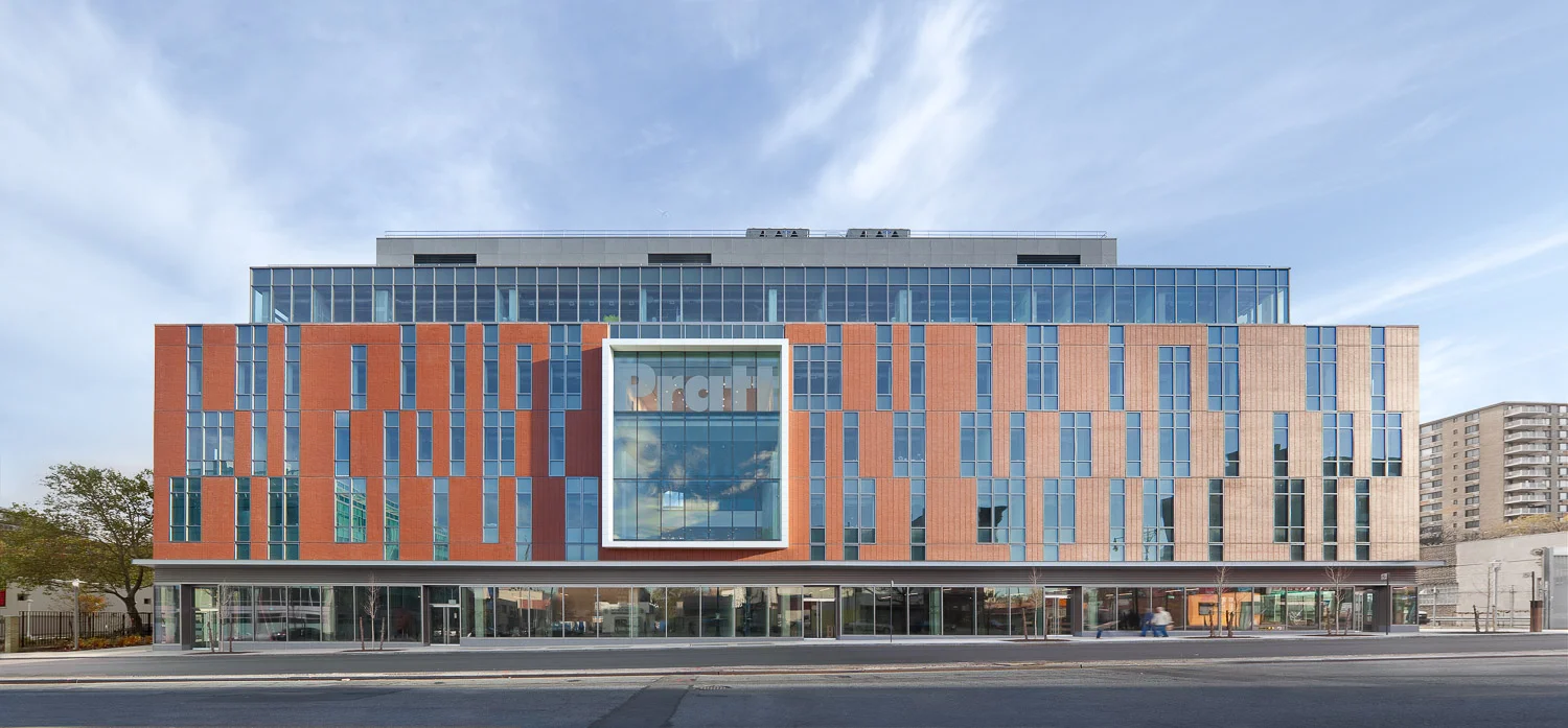 Campus and community. Myrtle Hall, Pratt Institute. Think! Architecture & Design