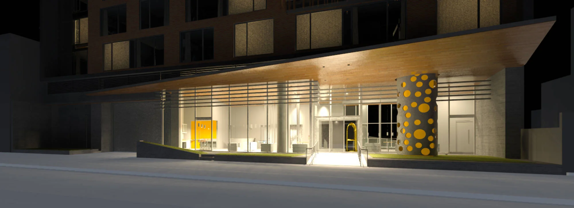 Queens.Long Island City. new hotel construction. hotel. building. Think architecture & design