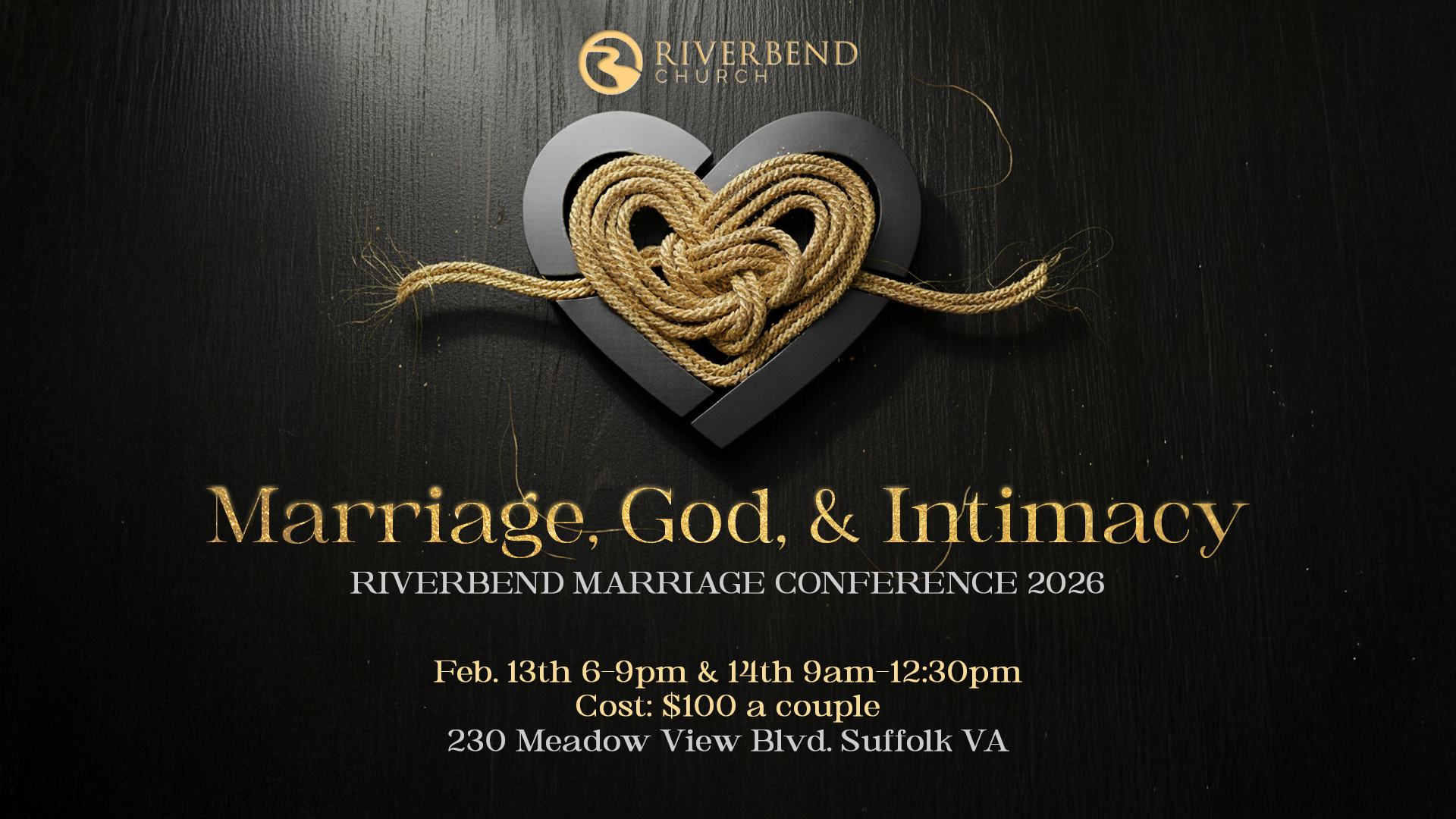 Marriage, God and Intimacy: RBC Marriage Conference
