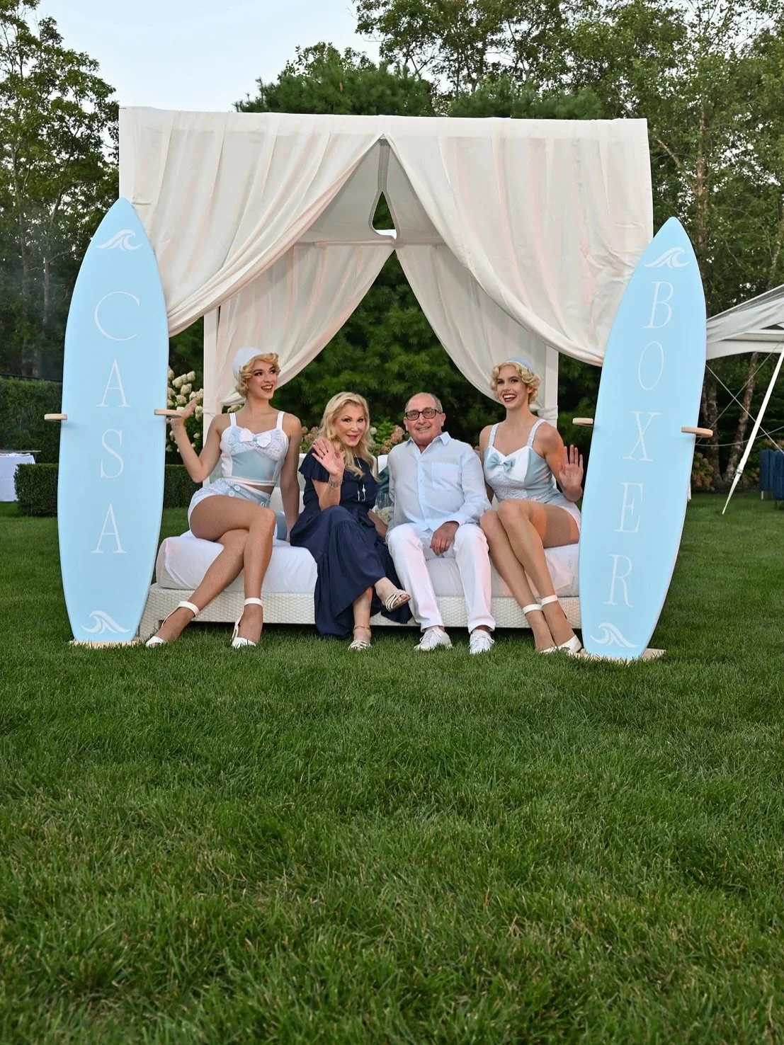 Some nights in the Hamptons are fun. Some are chic. And then there are the rare few that become legend&hellip; 

Last weekend, Southampton crowned its hottest night of the season as @steveboxer &amp; @michelle.s.walker.524 transformed their home into