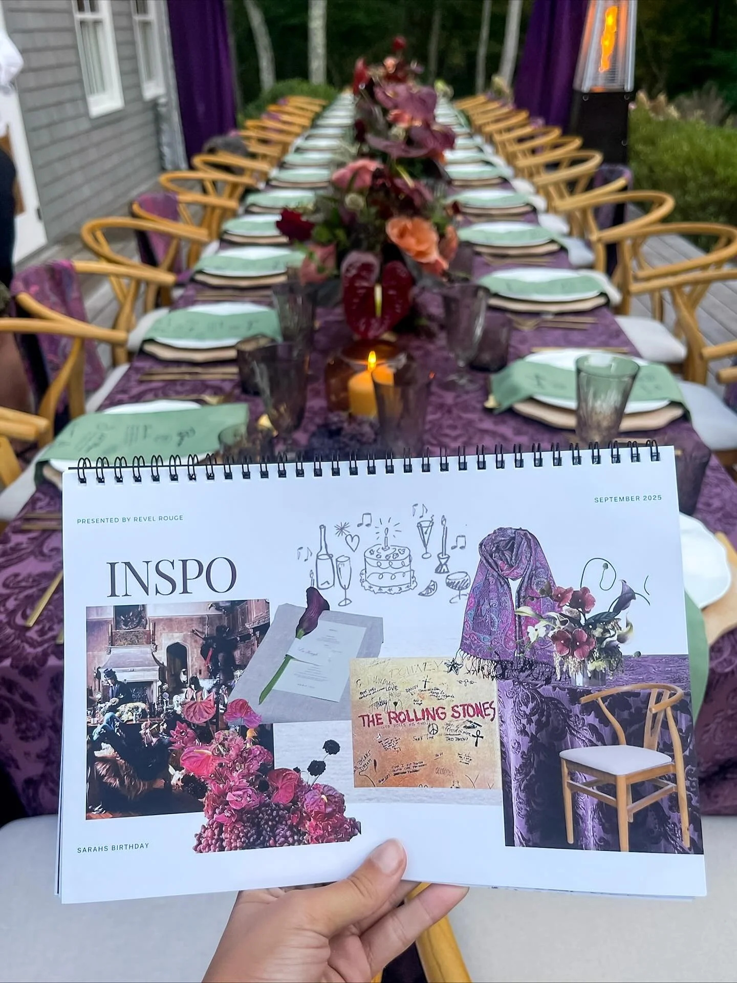 One of our favorite parts of event curation is watching a concept evolve from presentation deck to day of execution. 

This stunning birthday celebration for @cuylersp was such a fun event to produce, from start to finish.

Event Produced by @revelro