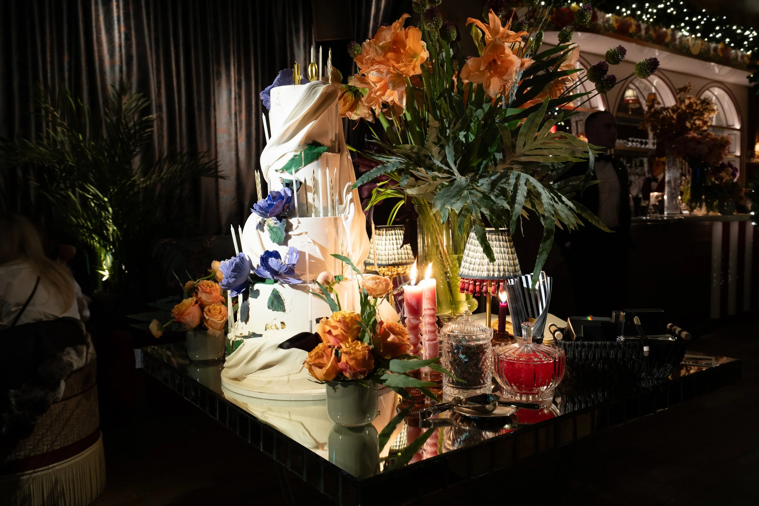 Behind the Curtain:       A Milestone Birthday at Le Bar Penelope