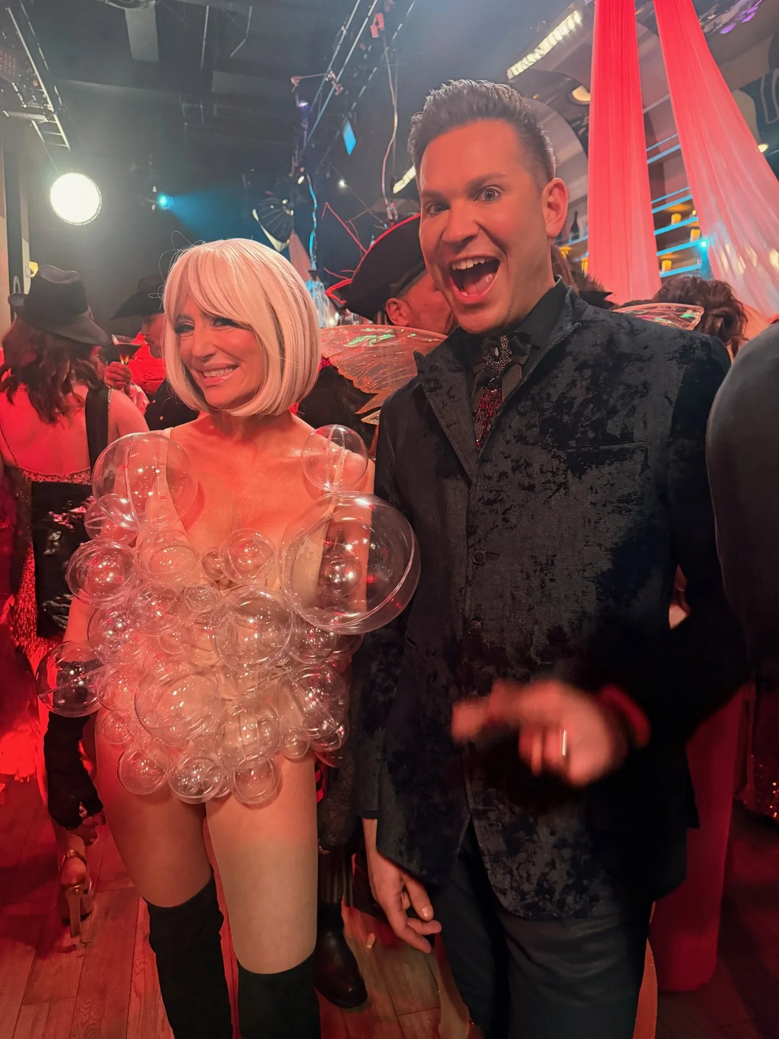 Dorinda Medley and Hank Stampfl