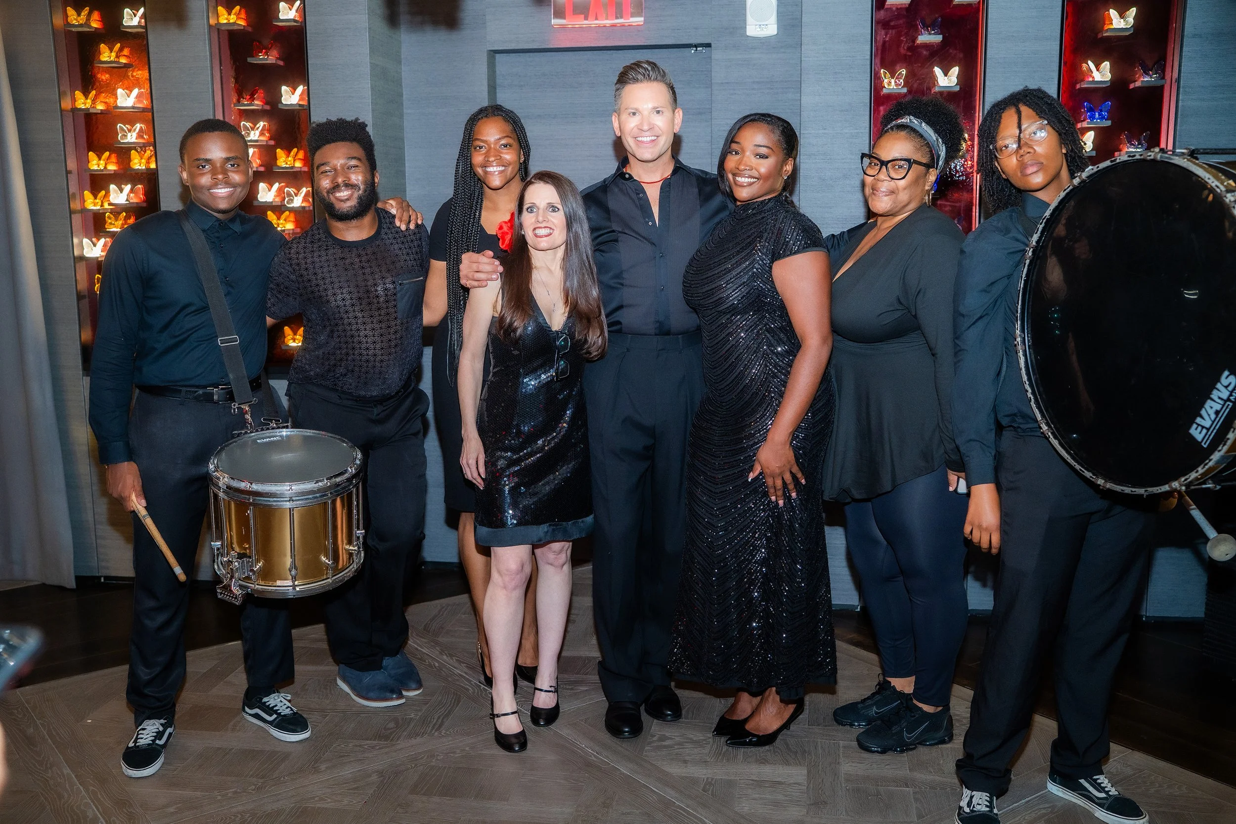 Revel Rouge Events, Album release of Feel Good by Hank Stampfl and Heather Holley featuring LennAsia Harvey and Bronx Gospel Choir