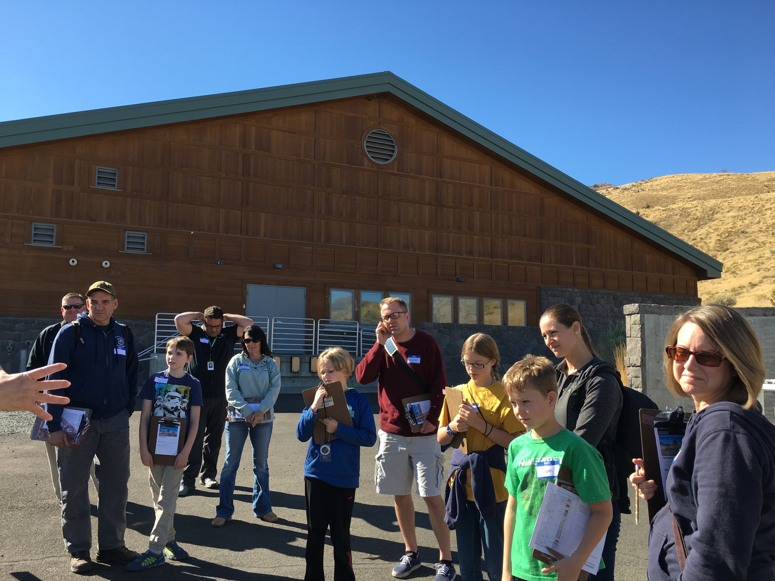 The John Day Fossil Beds Visitor's Center