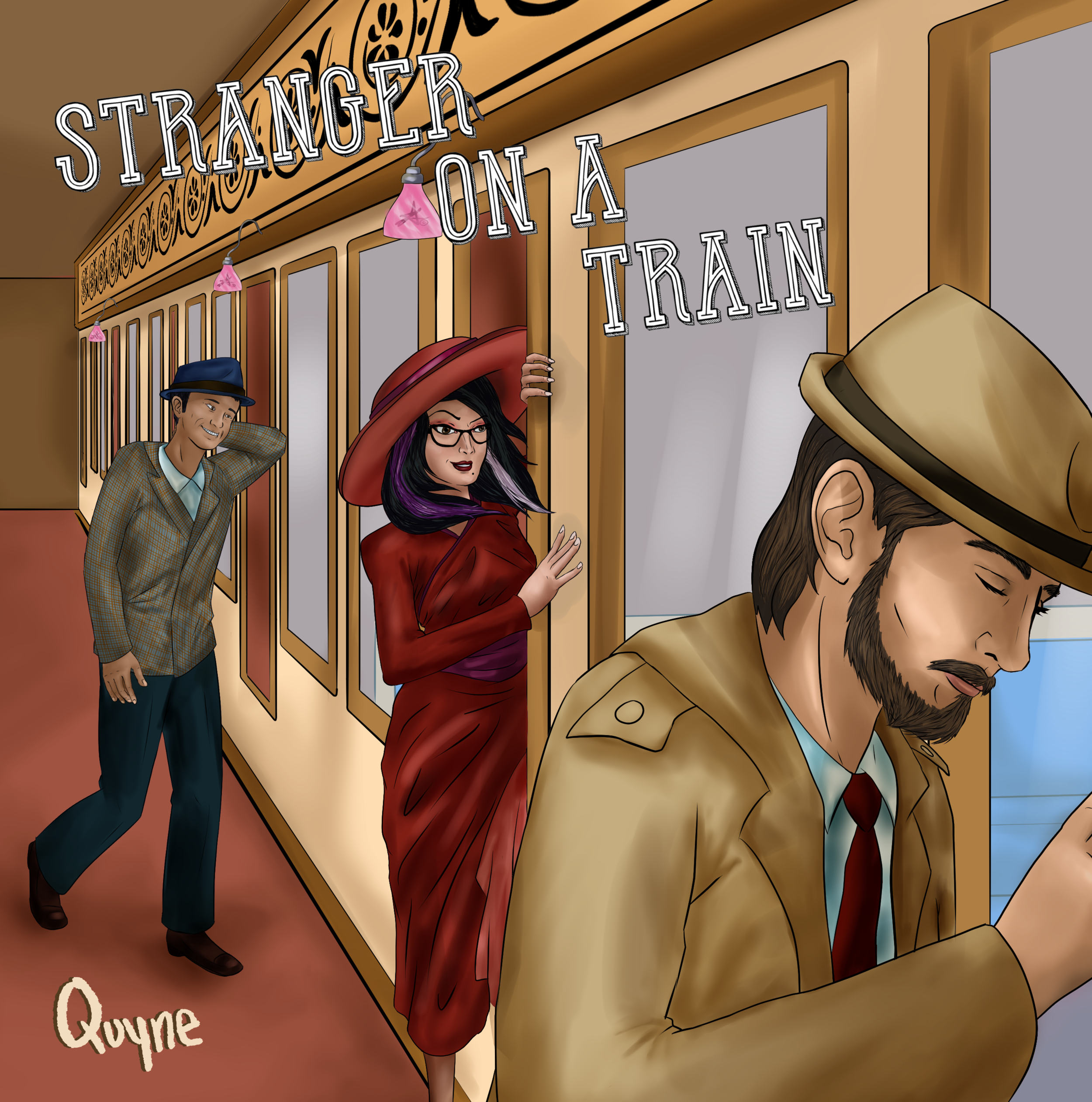 "Stranger on a Train" Single Cover Art