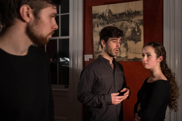  She in Kristin Hevner Wyatt's Unsaid in a Field of Wildflowers with the Ithaca New Music Collective  March 2017 