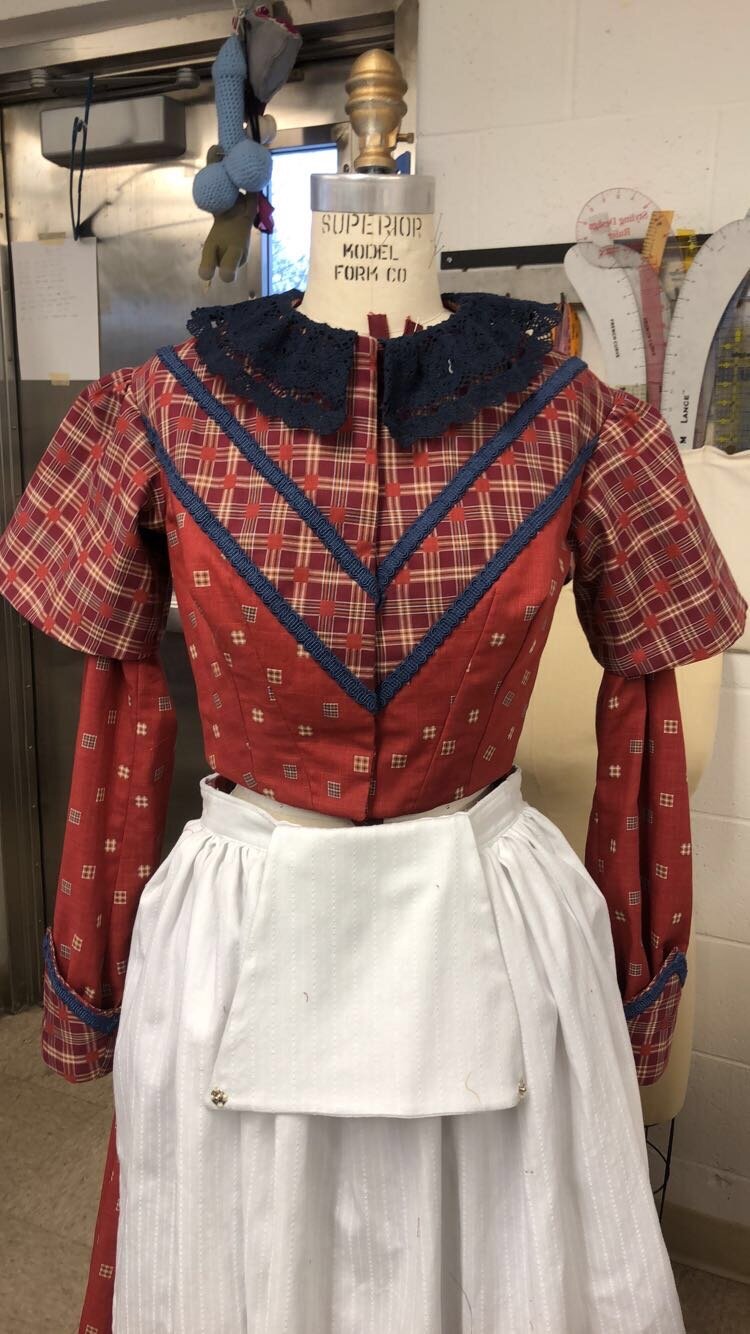 Secret Soldiers: Coterie Theatre, Stitcher: Brandy Giordano, Costume Designer: Jordan New, Nurse 