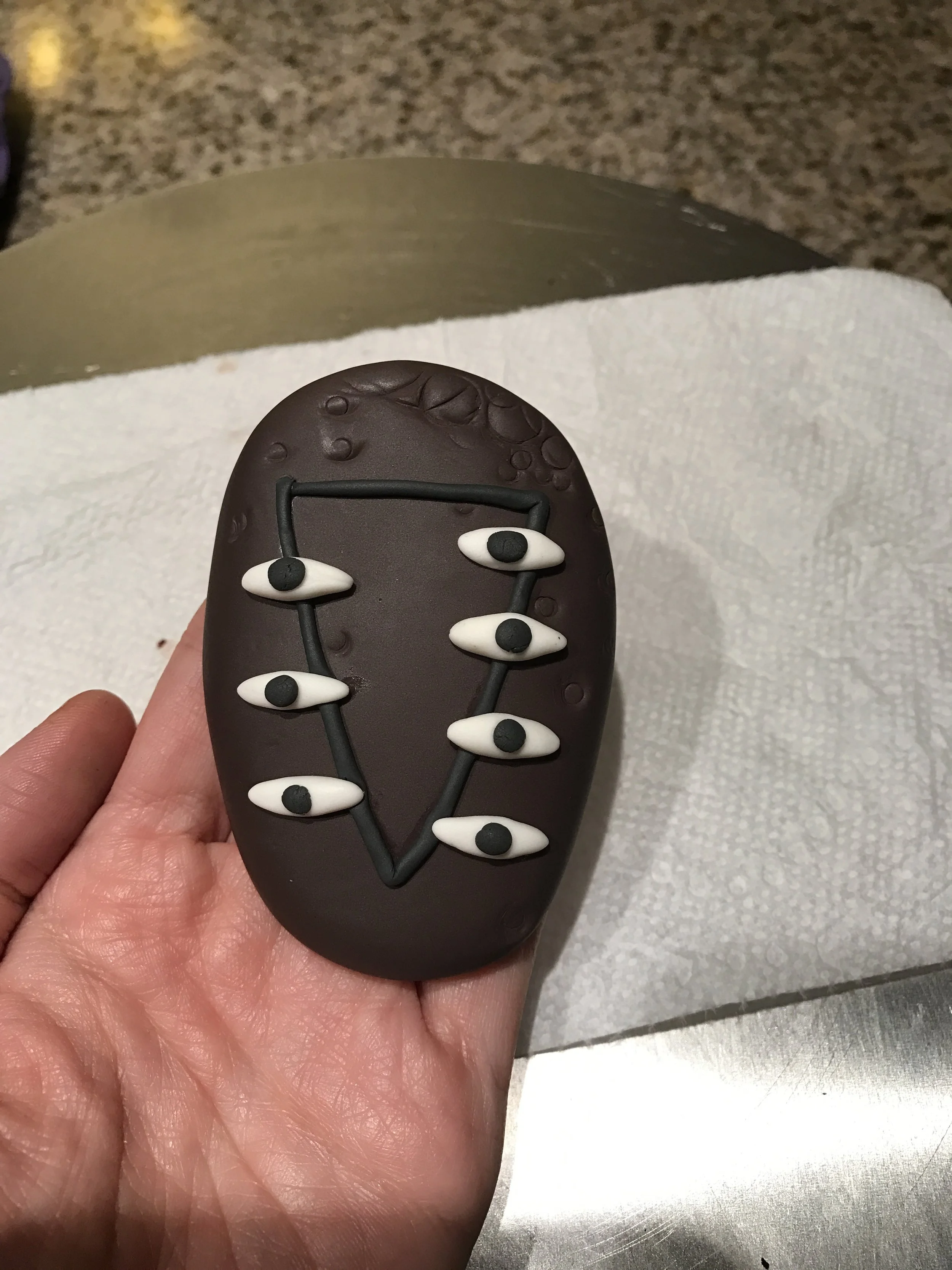 Working on Lilth's Mask 