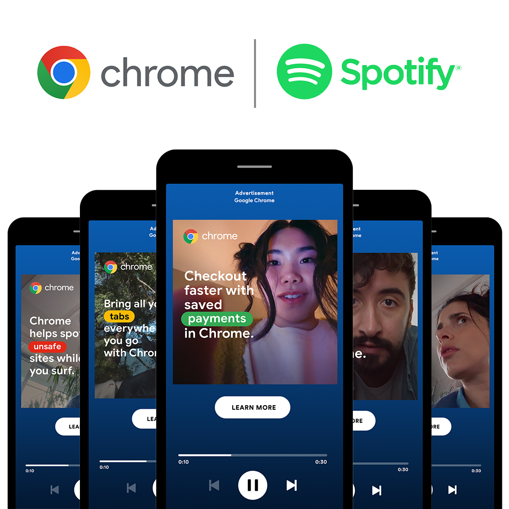 Google Chrome x Spotify