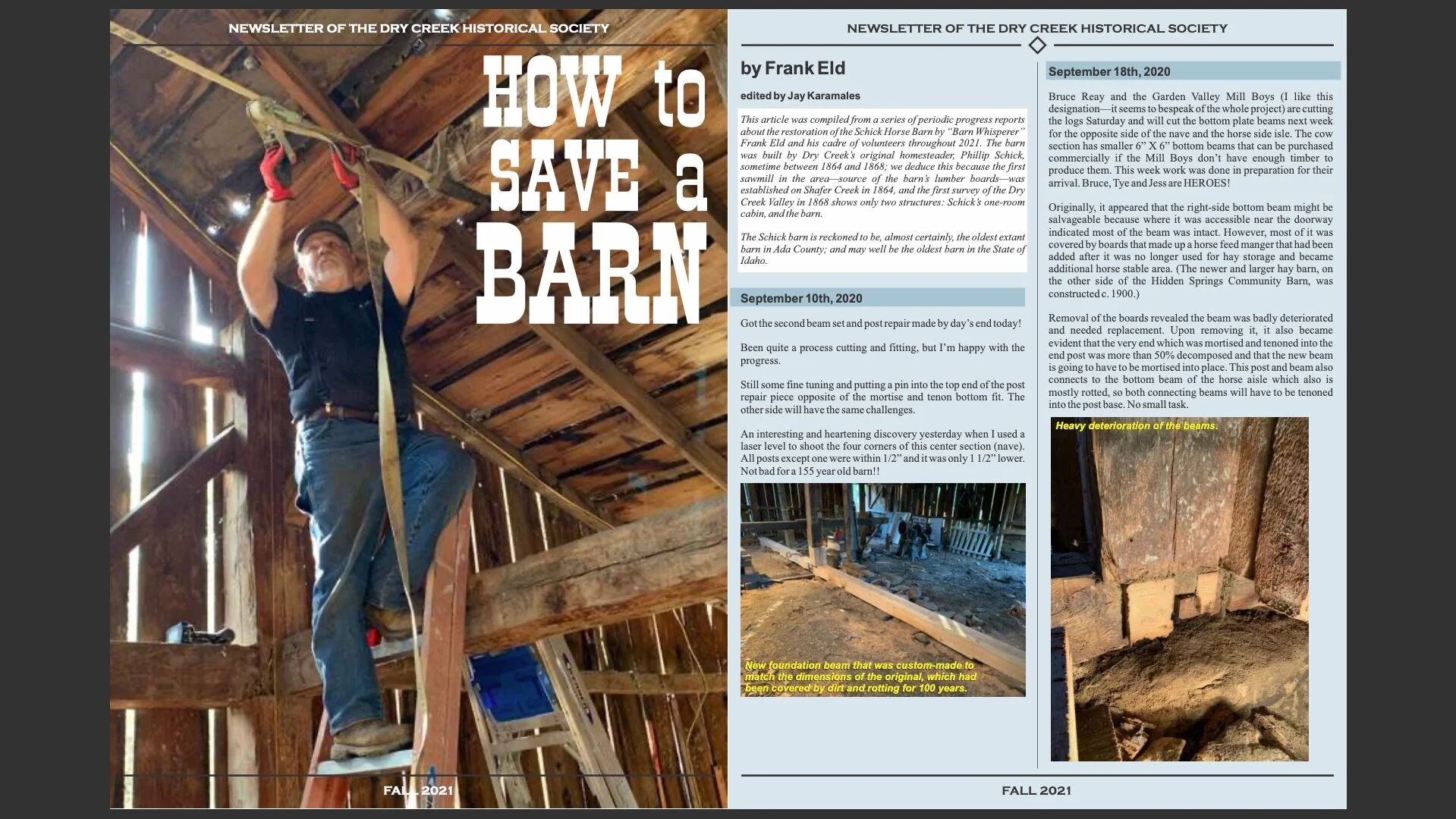 The Schick-Ostolasa Horse Barn