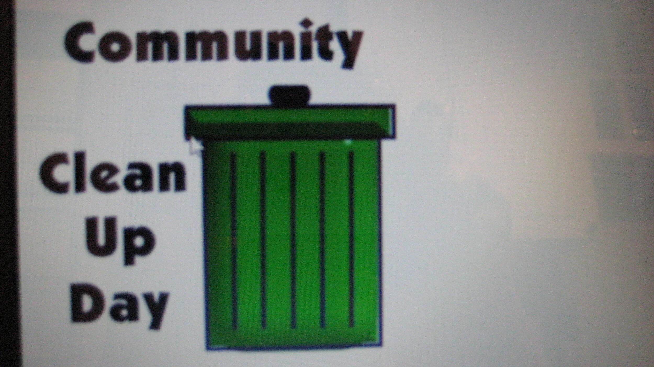 COMMUNITY CLEAN UP