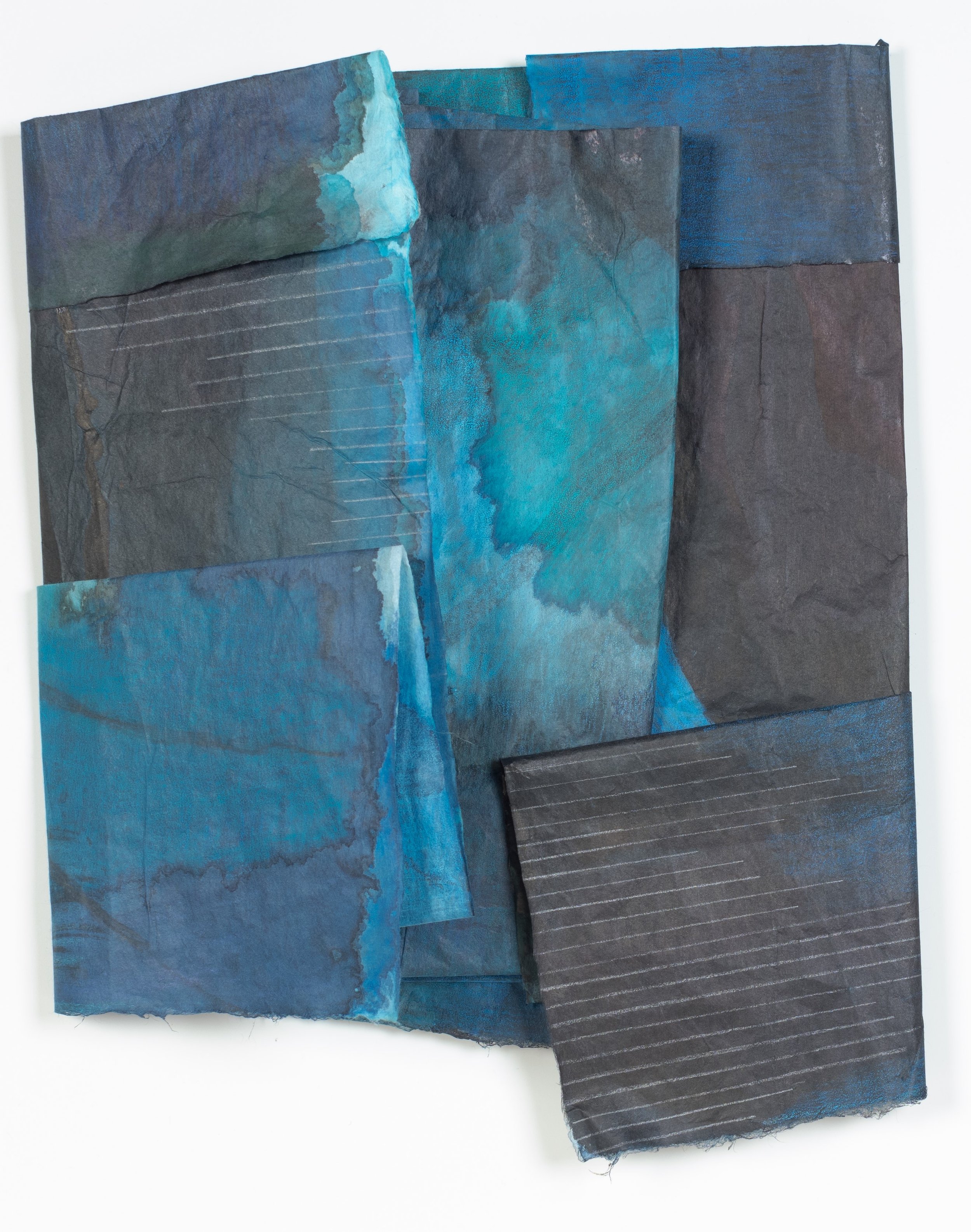 folded drawing #6, 2022 series