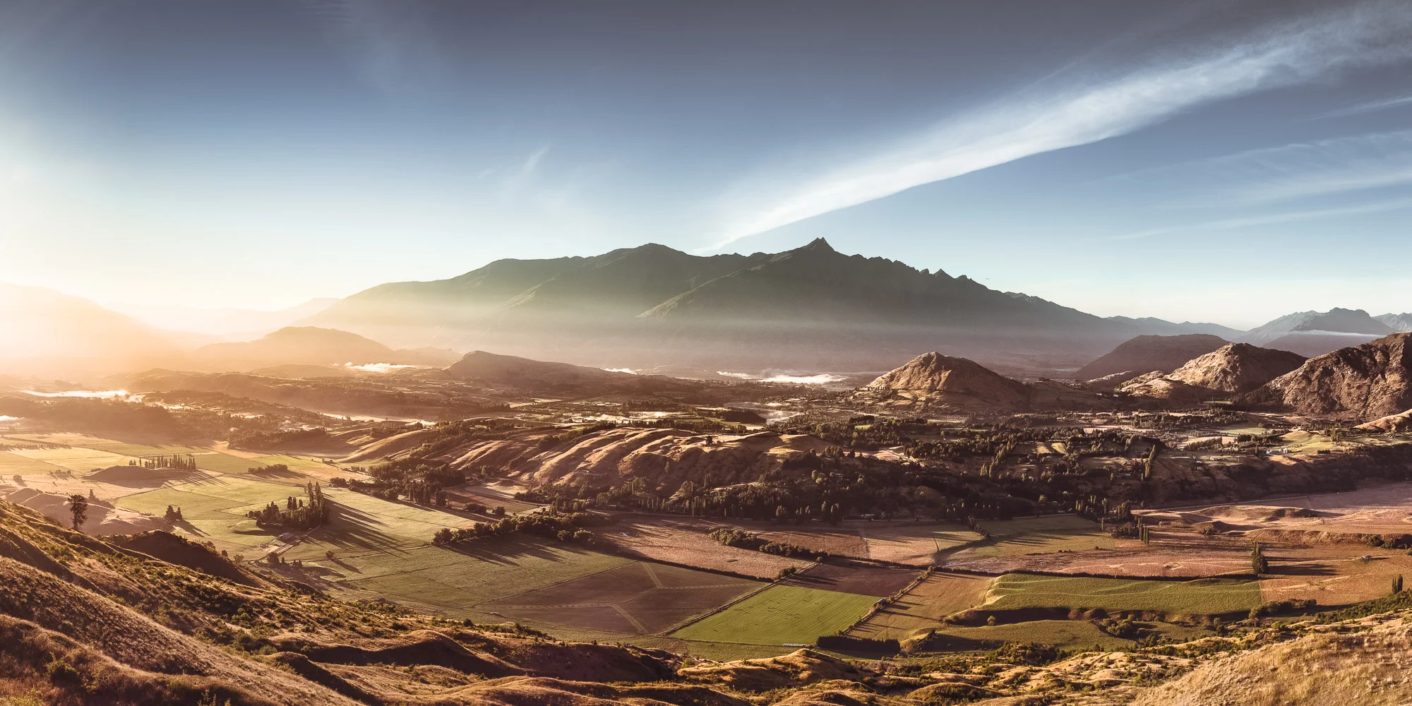 The Remarkables and the Lower Shotover 