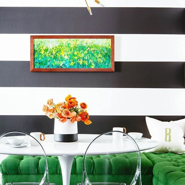 A little color, a little coffee, a lot of Saturday relaxing... #blackandwhite #elledecor #nobhilljewelbox #nobhill #sanfrancisco @wearejoybird @knollinc @cb2