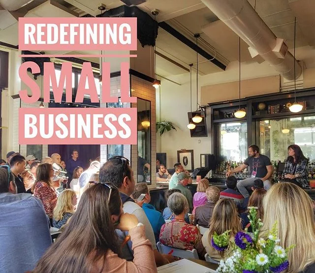 Just a bunch of dreamers building a business in the heart of #downtownla #smallbusiness #airbnbopen