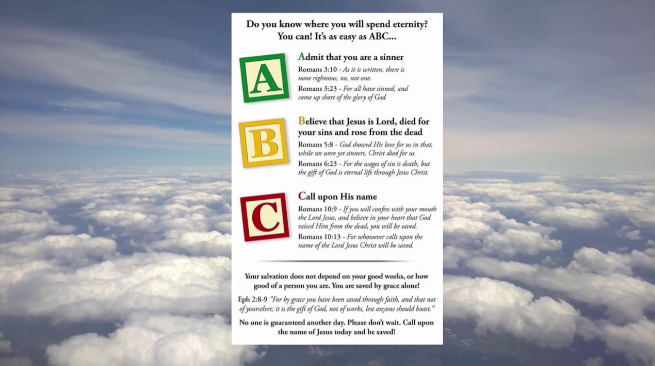 The ABC’s of Salvation