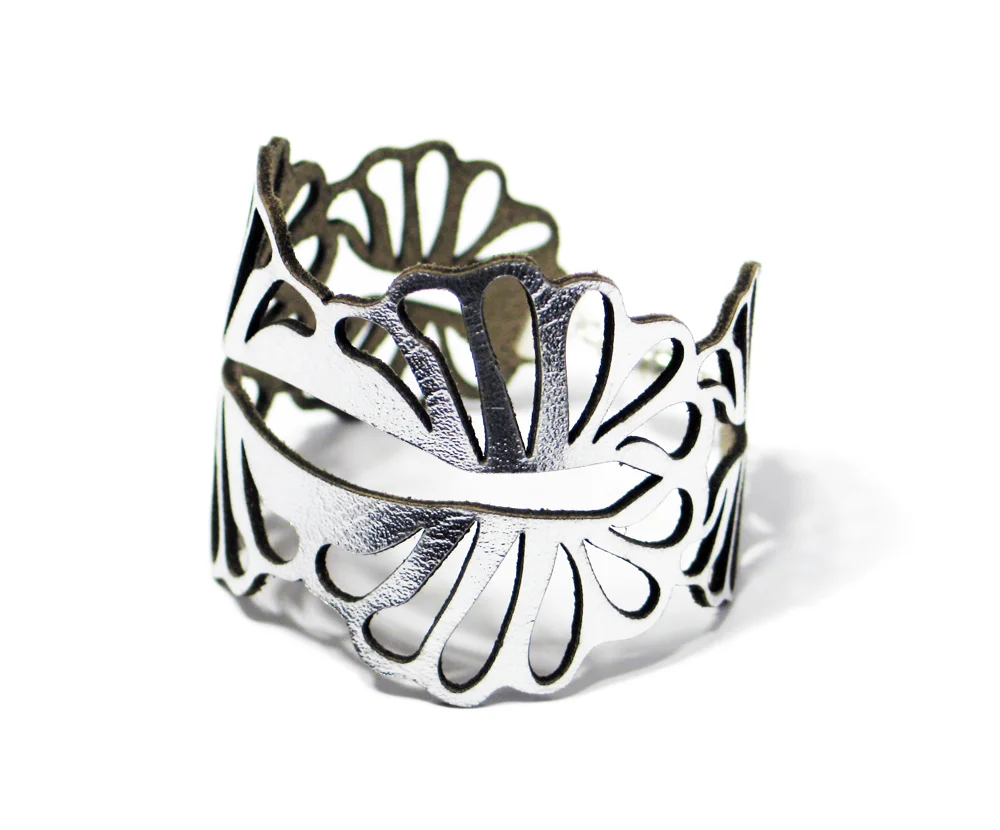Pharaoh Bracelet Lasercut Leather