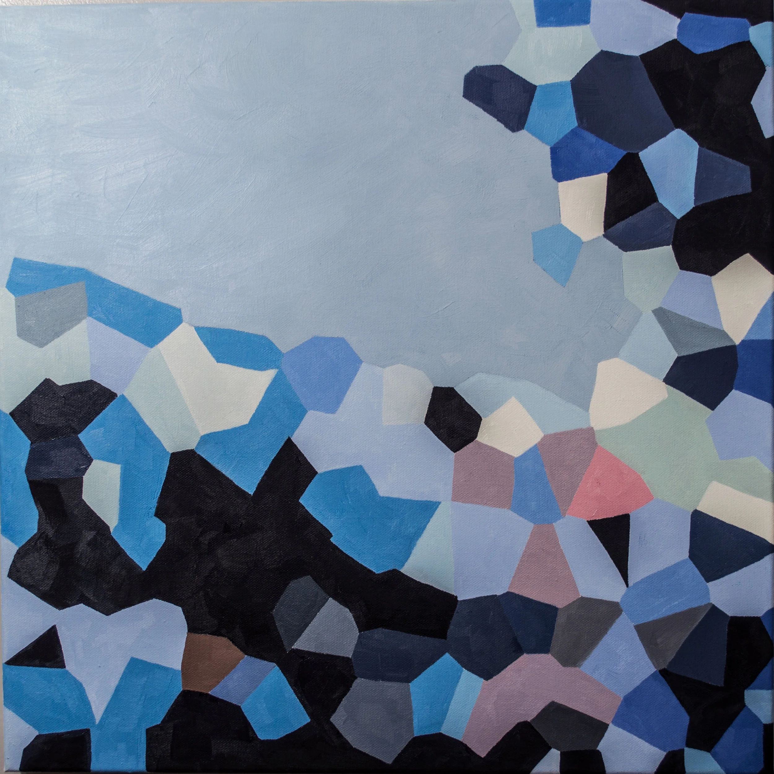 Moving Painting Reveal: Blue Houses 2017