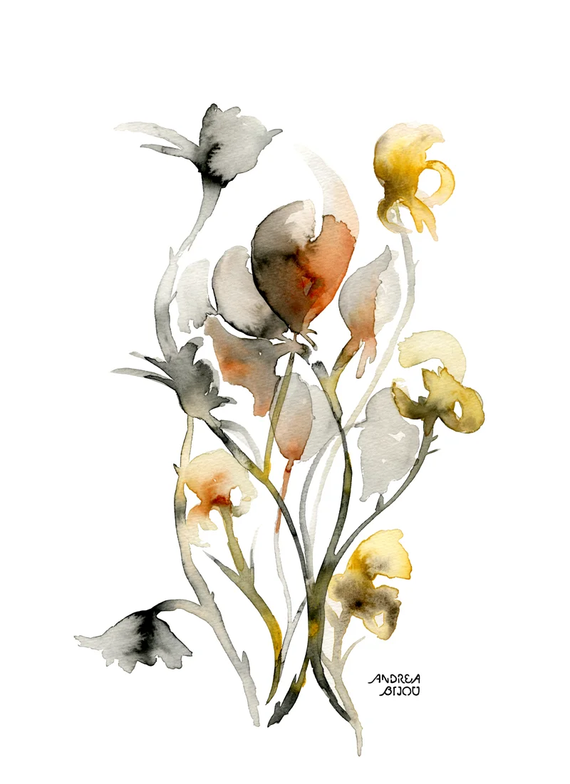 Serenity 9x12 inches Watercolor on Paper