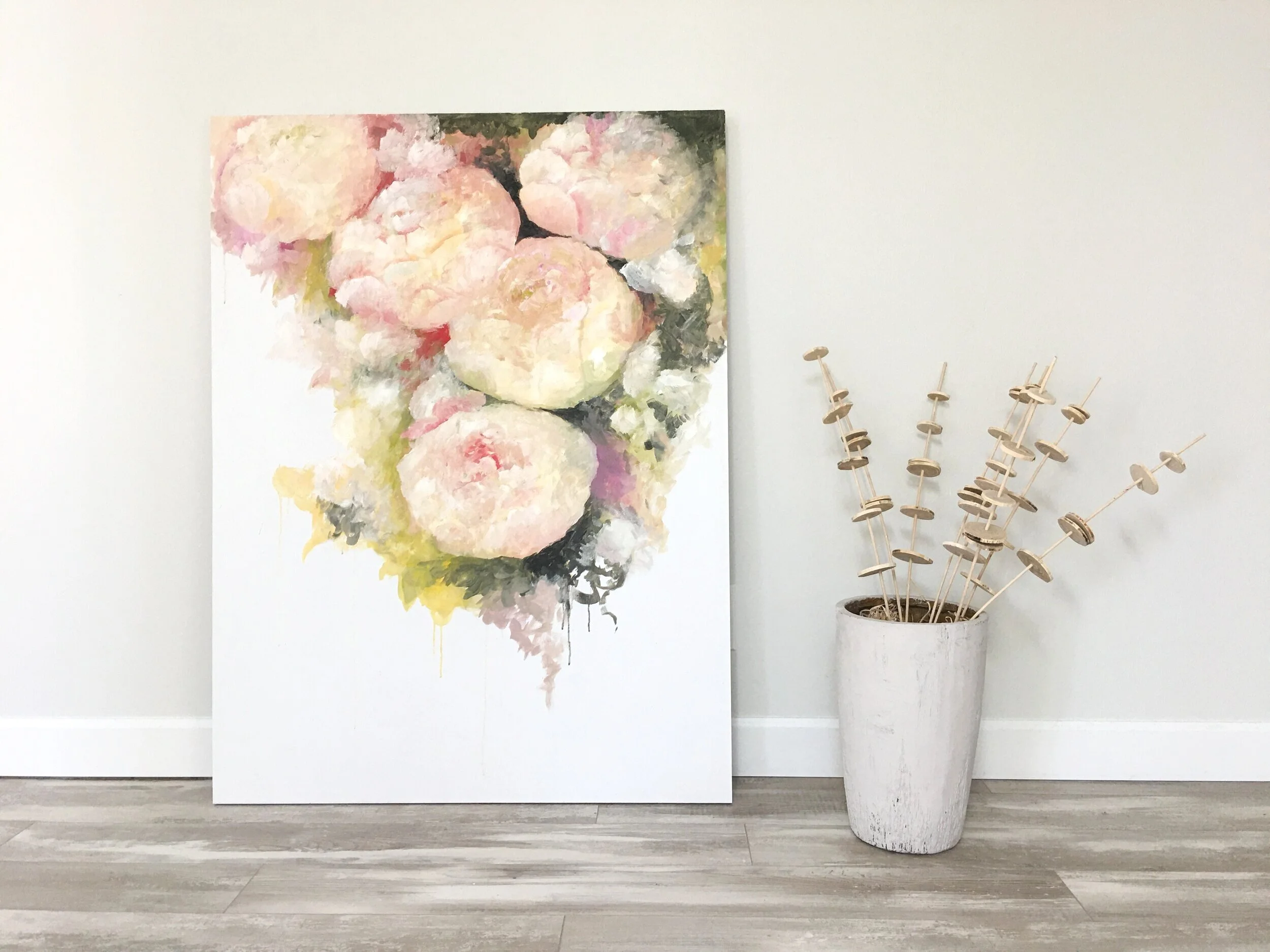 Abstract Peonies