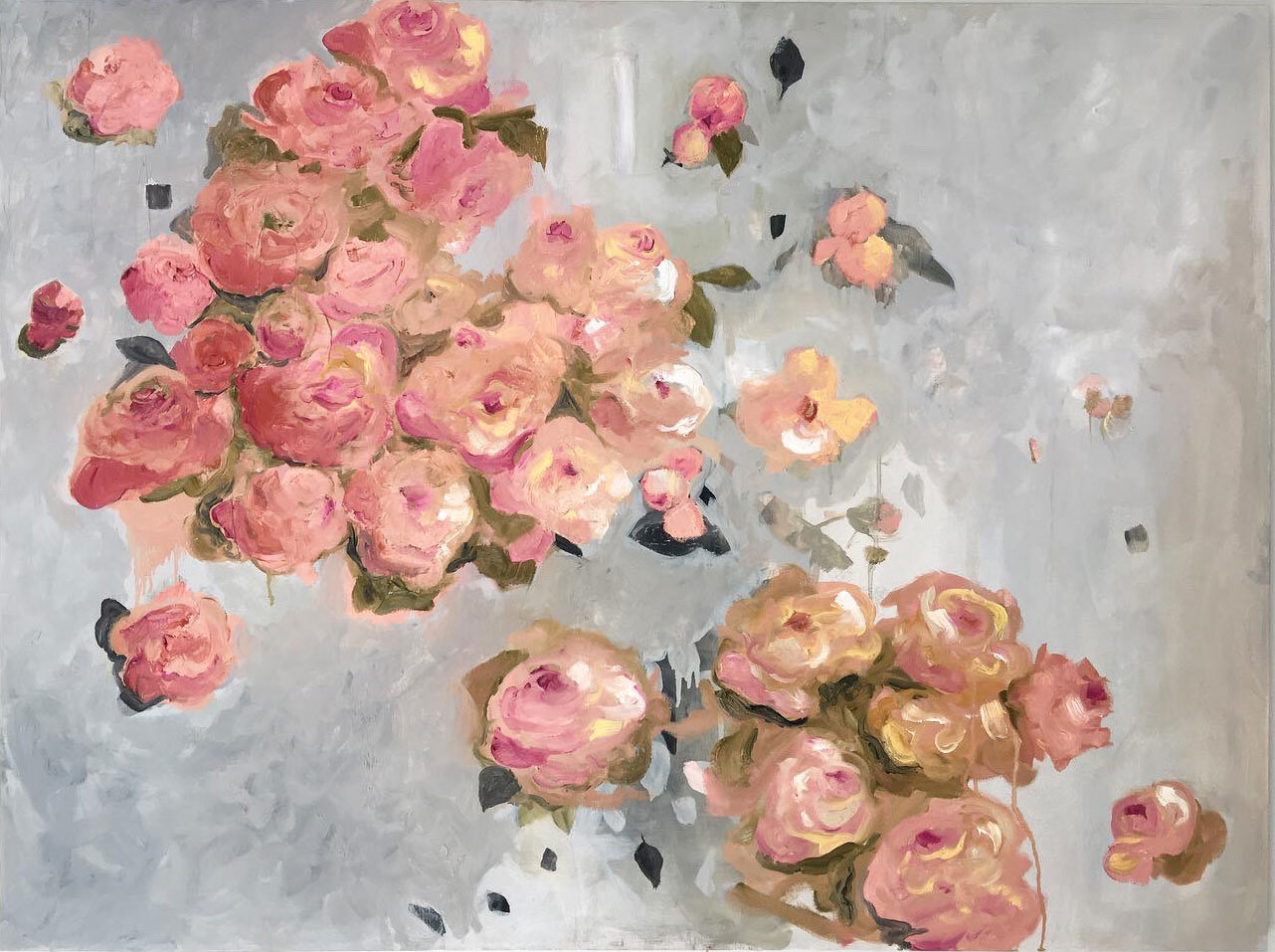 "Meet me in the garden" 36x48
