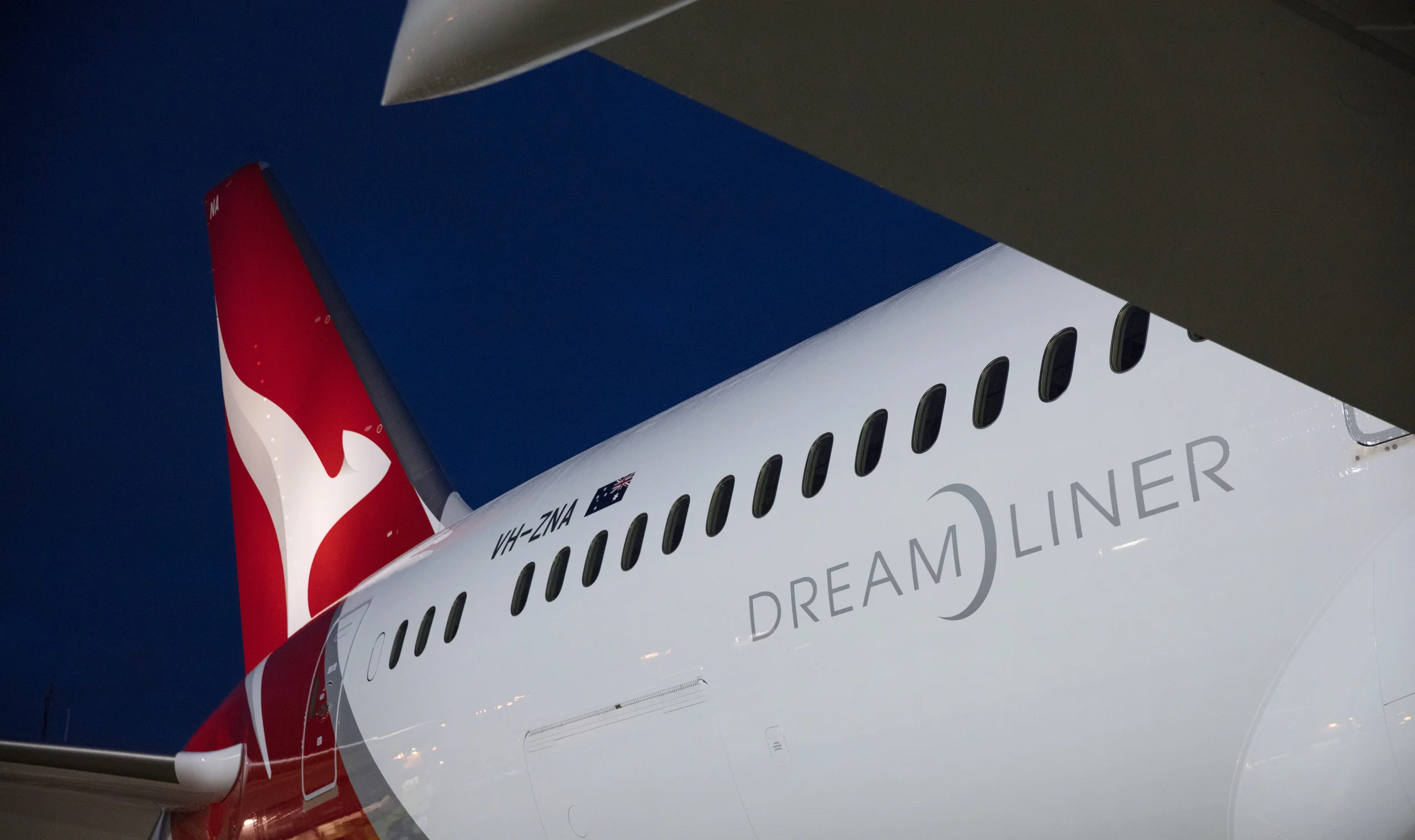New livery for the new aeroplane