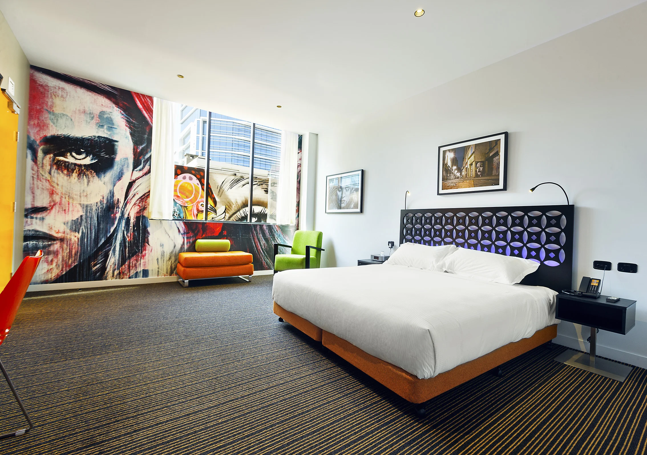 King room with internal spa. 