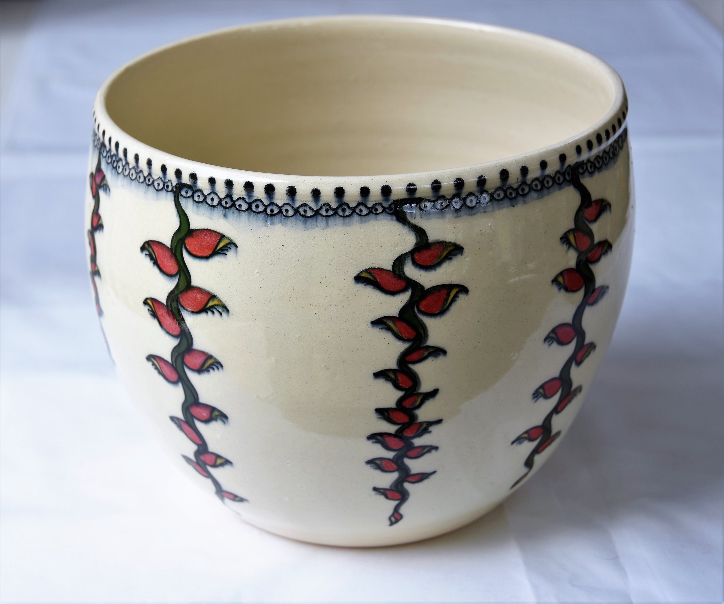  Red Heliconia Flowers