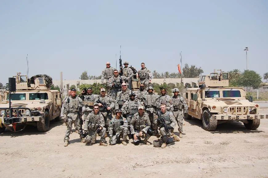 Team Photo, FOB Justice, Baghdad, Iraq 2007