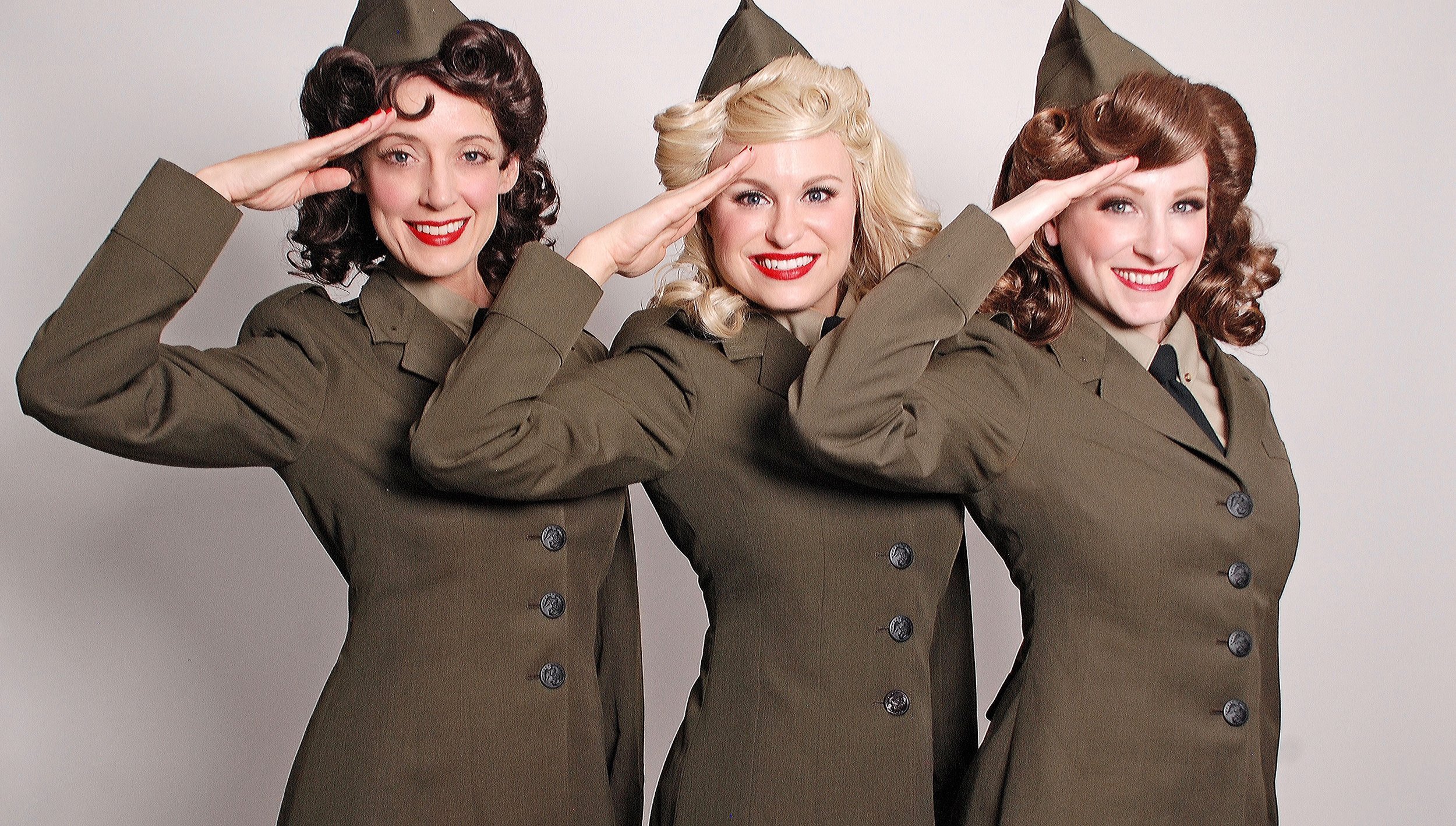 The Swing Dolls Vintage Army Andrews Sisters Tribute