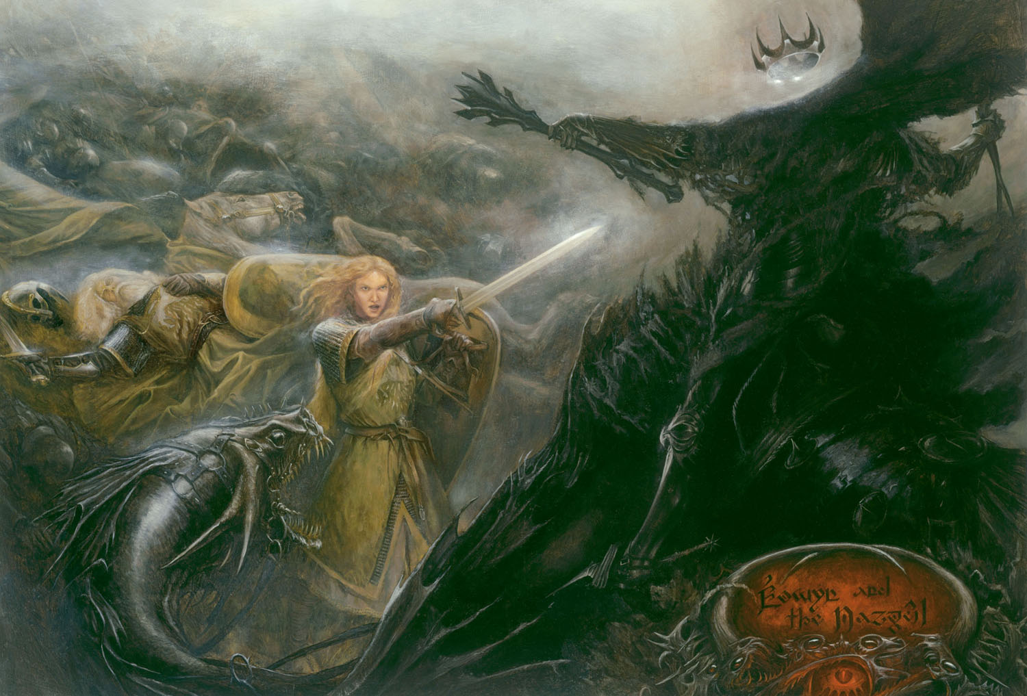 1. Eowyn and the Nazgul. 