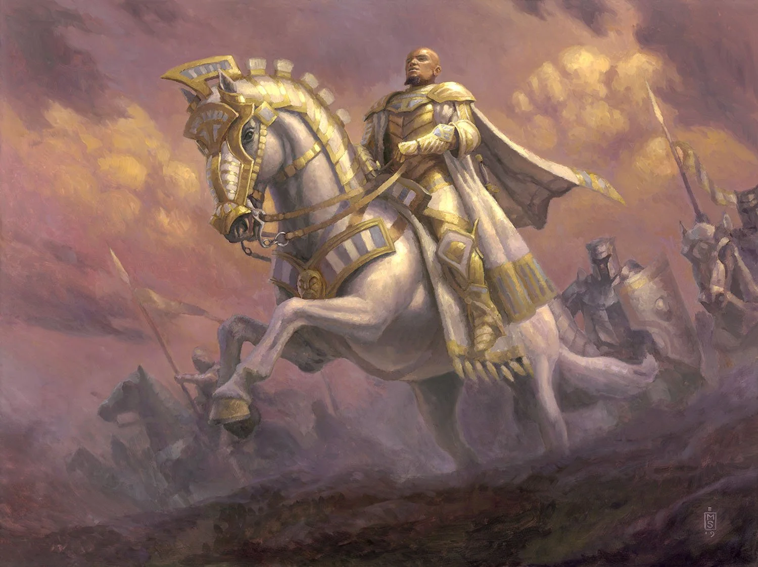 Done for Core Set 2021. Oil on gessobord, 18” x 24”, 2019. ©2020 Wizards of the Coast This painting has been sold