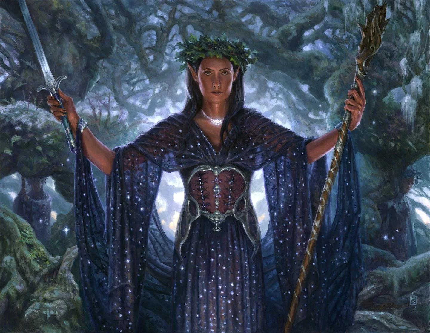 Done for the M19 Core set, oil on gessobord, 14” x 18”, 2017. TM & ©2018 Wizards of the Coast This painting has been sold