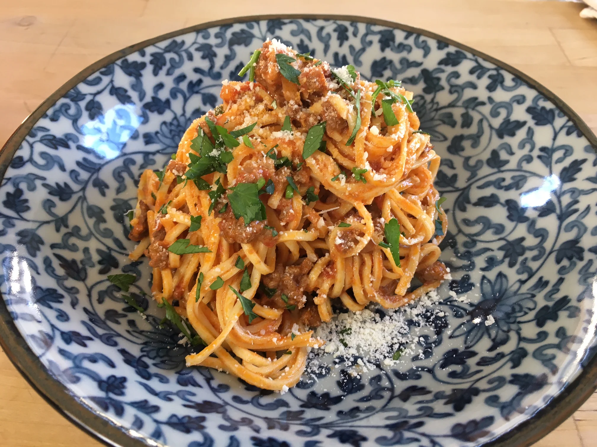 Bolognese with Spaghetti 