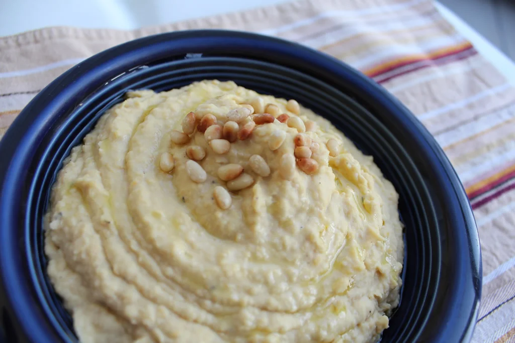 Caramelized Red Onion Hummus