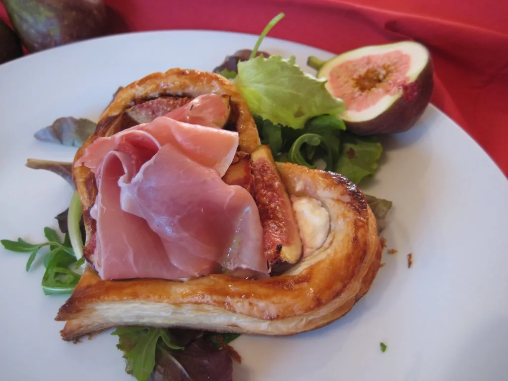Fig and Parma Ham Pastries