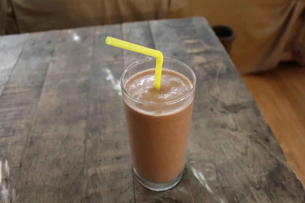 Banana & Chocolate Milkshake