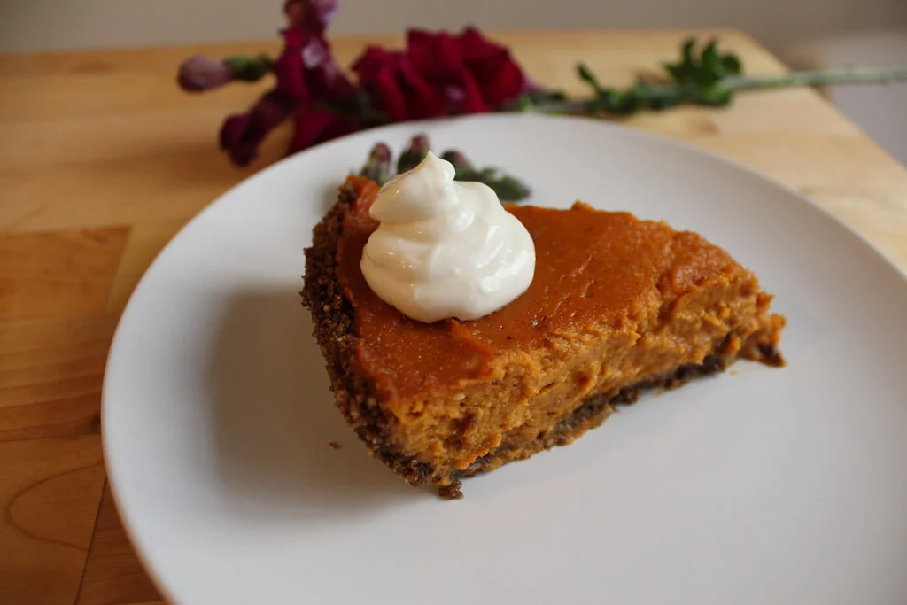 Vegan Pumpkin Pie