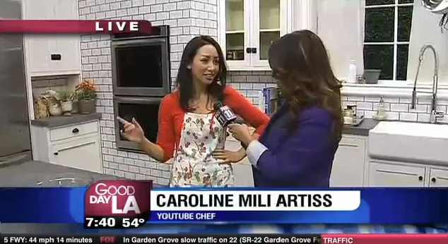 Caroline features on Good Day LA