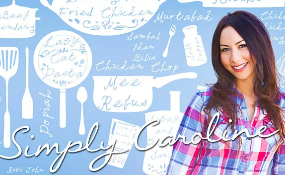 Caroline's Own 13 episode Cooking Show for Malaysian TV Network