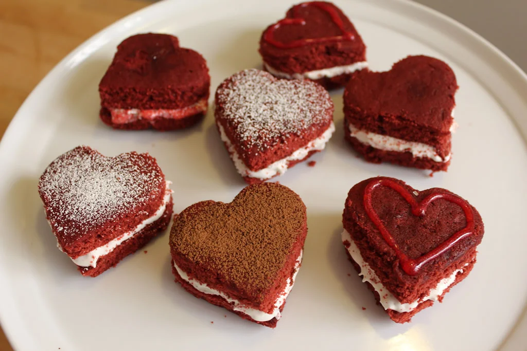 Red Velvet Whoppie Pies